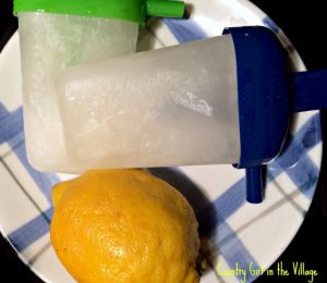 Lemon Thyme Ice Pops Recipe