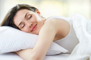 Stop Wearing Deodorant - Sleeping woman